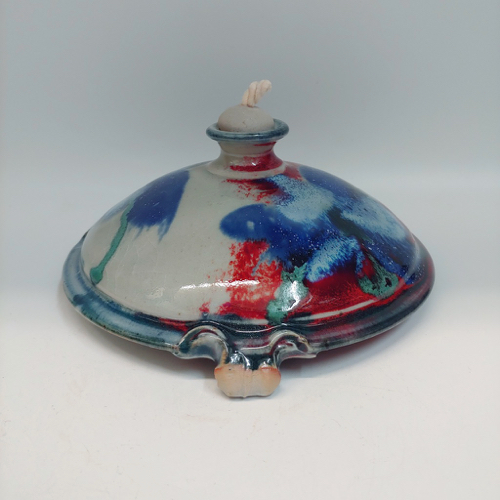 #220225 Oil Lamp 6x6 $16.50 at Hunter Wolff Gallery